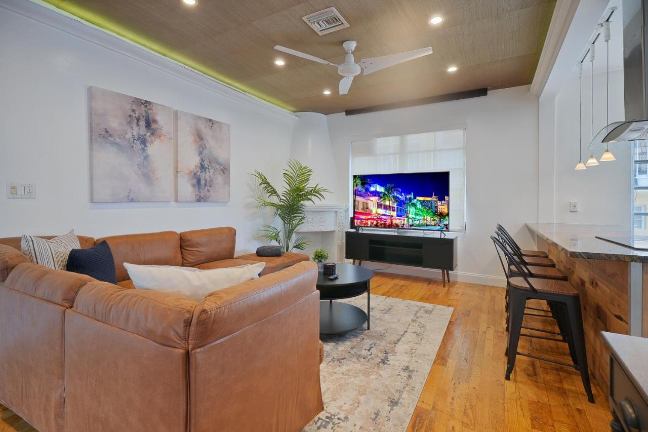 Large & Bright Sleep Up To 8 Only 2Min From Ocean! Lägenhet Miami Beach Exteriör bild